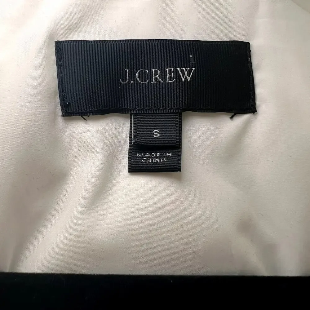 J. CREW Excursion Quilted Down Womens Vest